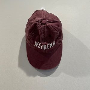 NWT WEEKEND CAP BY FRIDAY+SATURDAY
